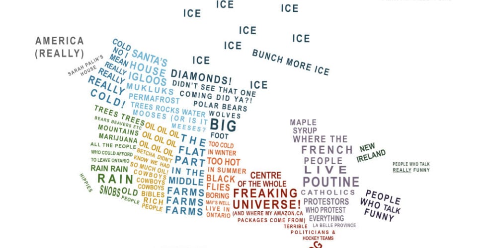 This Hilarious Map Describes Canada's Stereotypes By Province And Territory