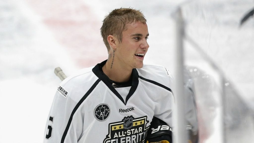 picture of Canadian singer justin bieber