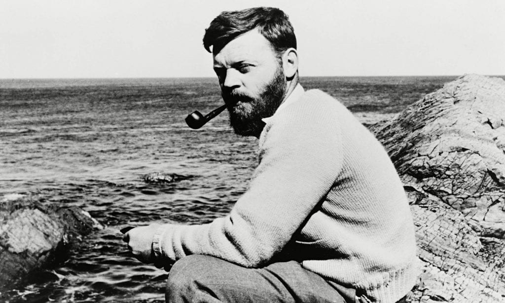 old picture of Farley Mowat