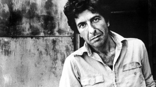 old picture of Leonard Norman Cohen