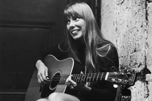 old picture of Roberta Joan "Joni" Mitchell