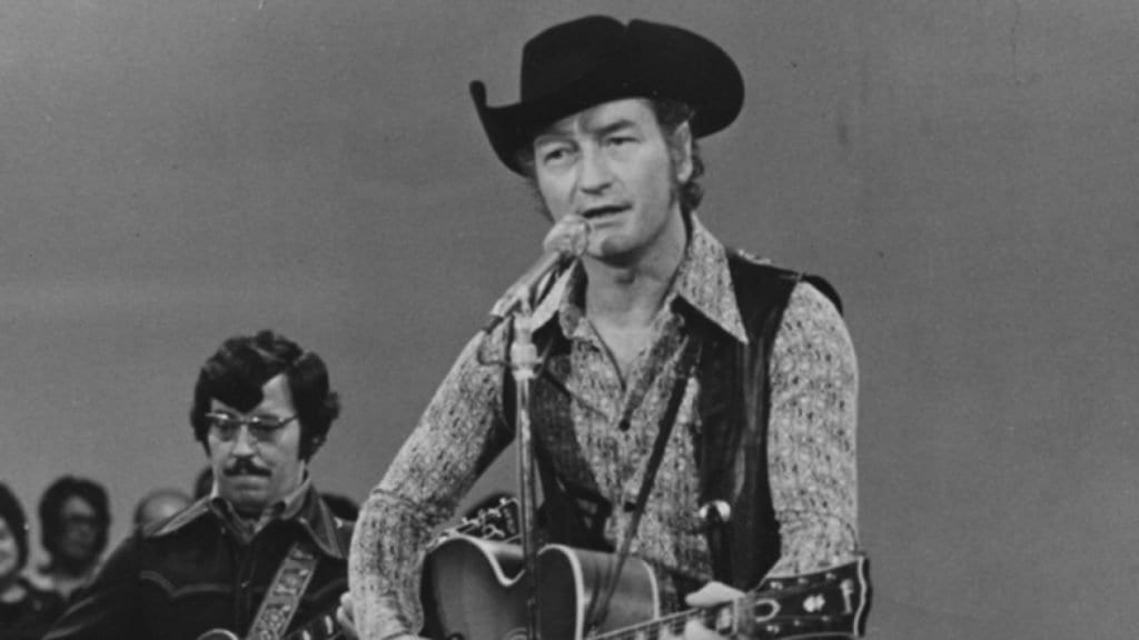 old picture of Charles Thomas "Stompin' Tom" Connors,