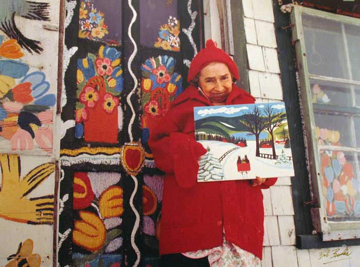 picture of folk artist Maud Lewis
