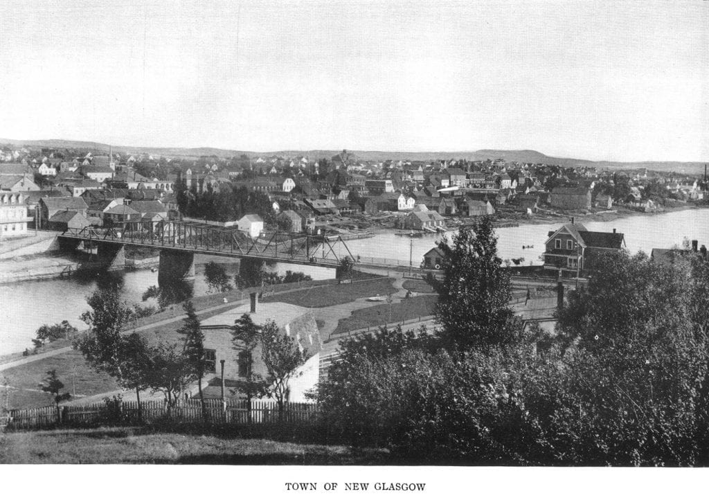 old view of new glassgow city bridge