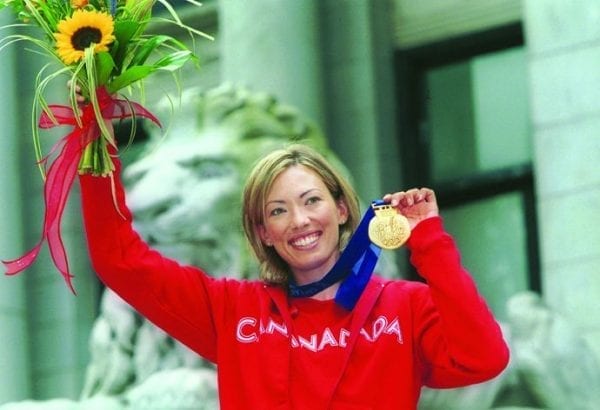 gold medalist of Canada Beckie" Scott