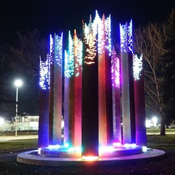 Fort Mac Memorial in mcmurray