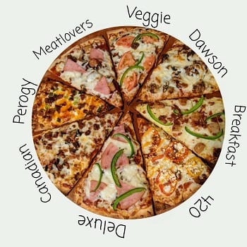 pizza flavours