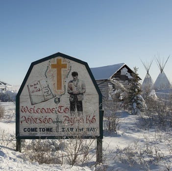 Shrine to The Prophet Ayah - Délı̨nę Northwest Territories