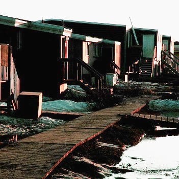 Wooden Sidewalks - Aklavik Northwest Territories