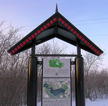 Boot Lake Trail map