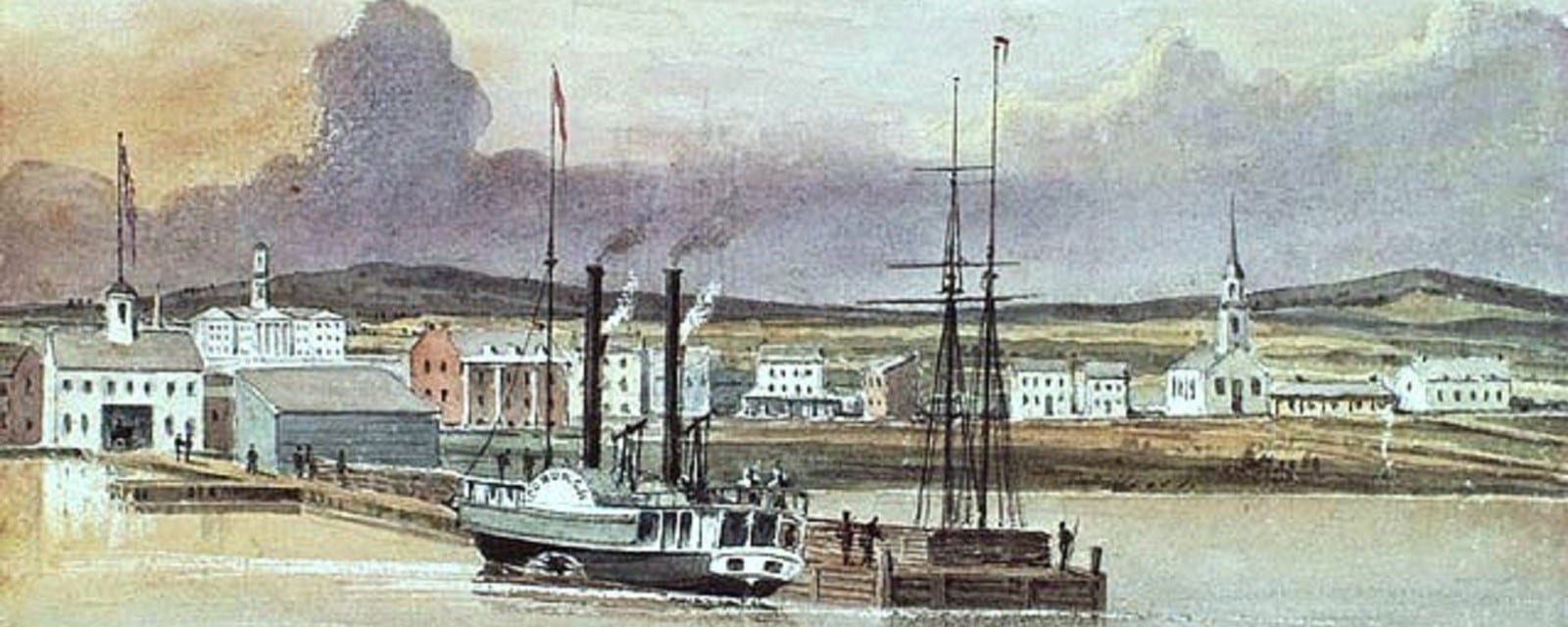old view of cobourg