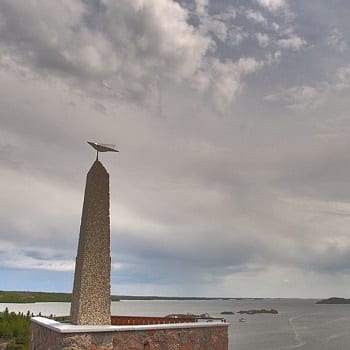 monument in yellowknife