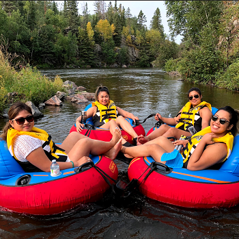 picture of pinawa float and paddle