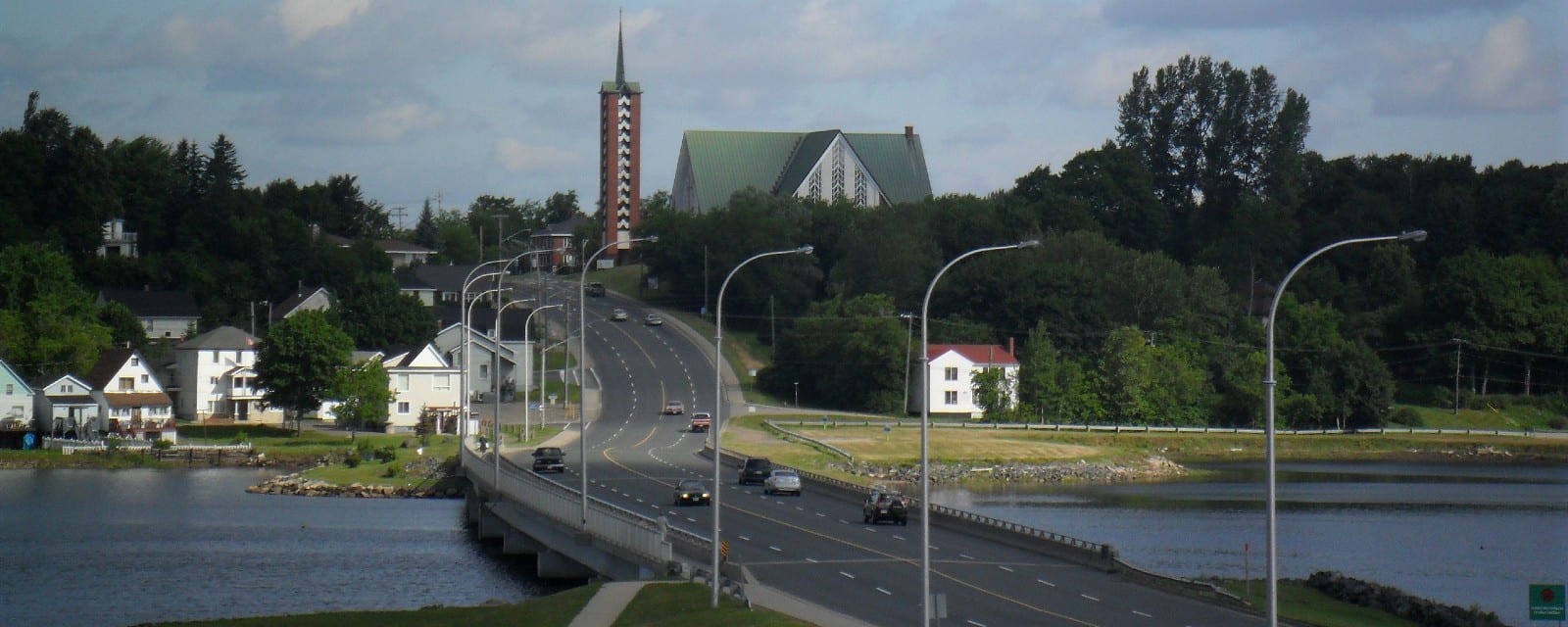 Bathurst, New Brunswick view