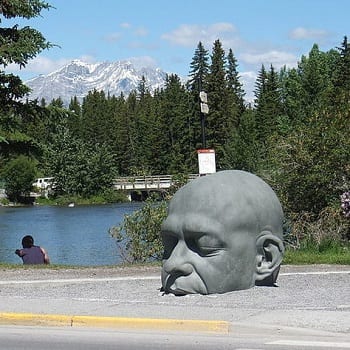 head sculpture