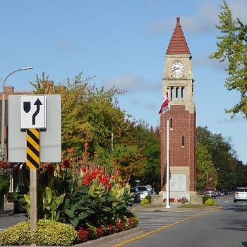 Niagara-on-the-Lake downtown Ontario