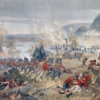 battle scene