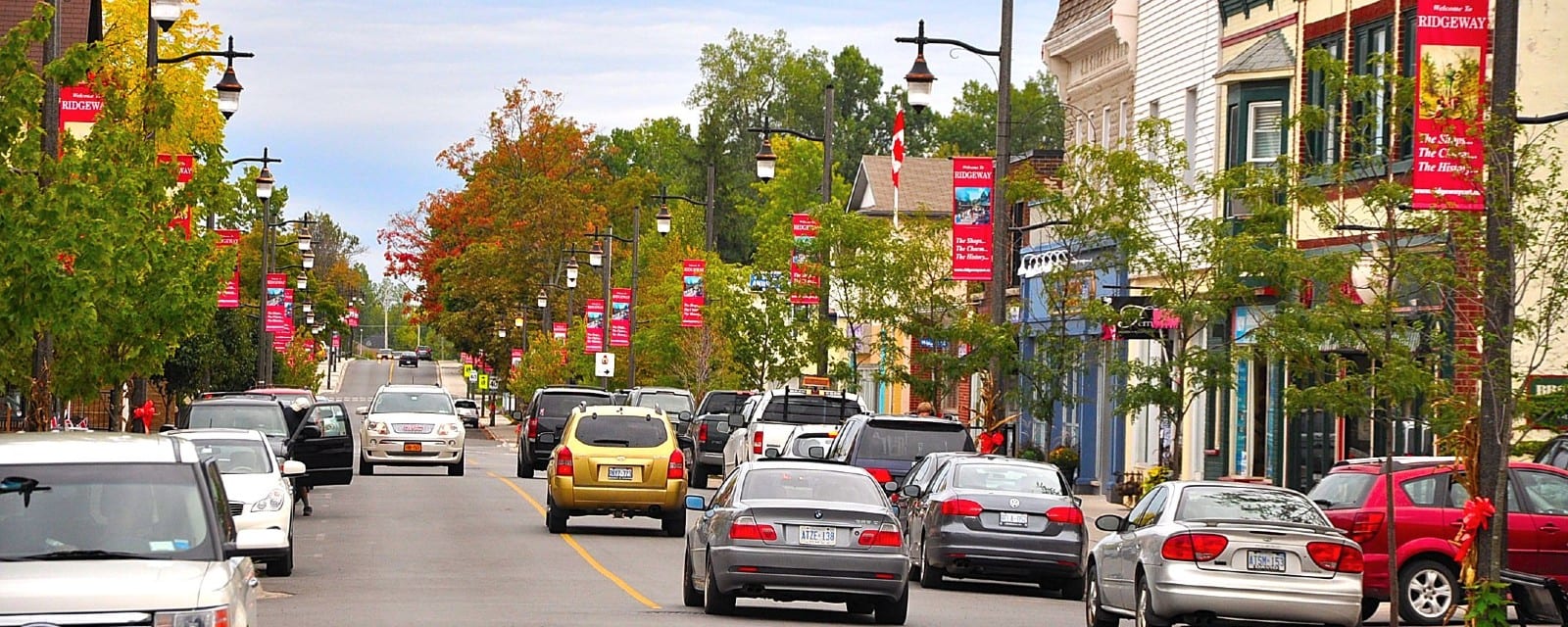 view of the street of Ridgeway