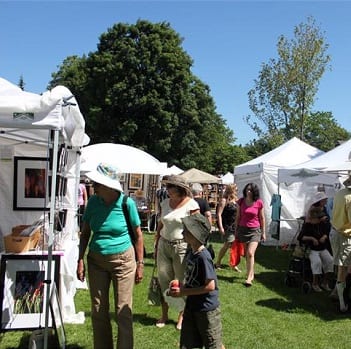 Art in park of parry sound