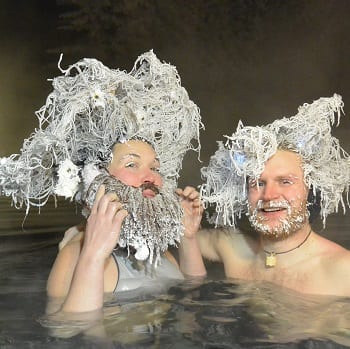 picture of hair freezing contest