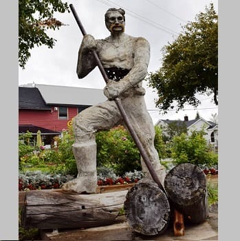 Picture of Logger Sculpture