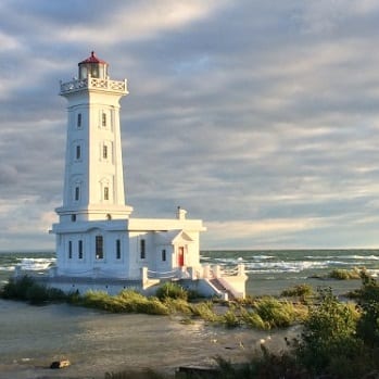 Point Abino Light Tower Crystal Beach Ontario
