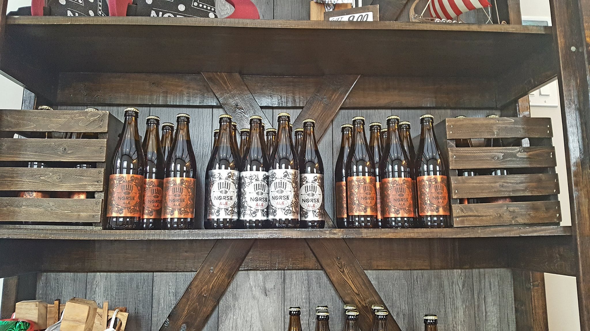 bottles of norse brewery