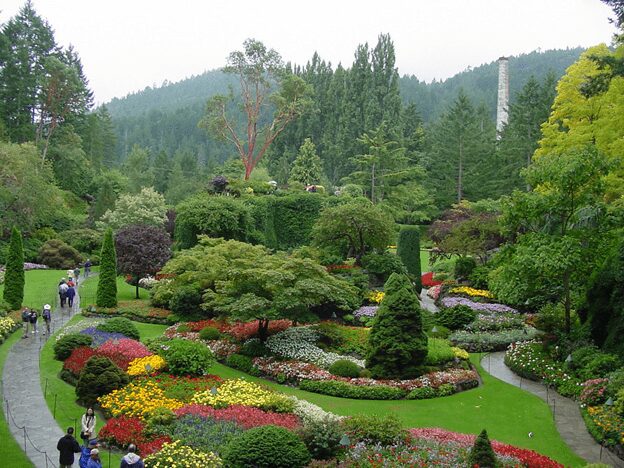 The Butchart Gardens, Sunken Garden