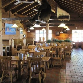 inside view of bear restaurant