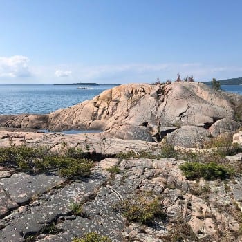 view of george island