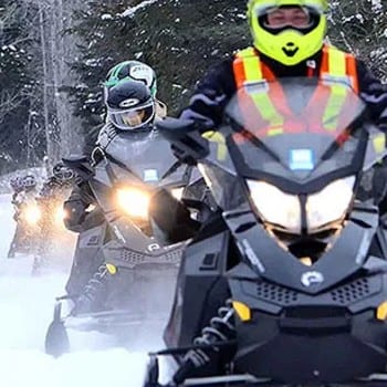 snowmobiling