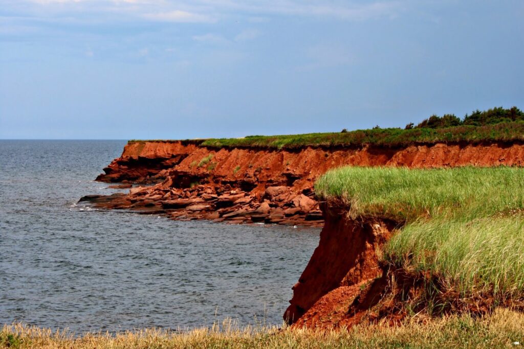 Red Cliffs inCavendish in Prince Edward Island
