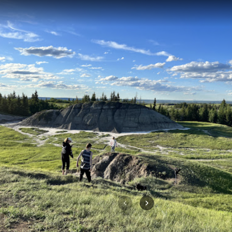 Kleskun Hill Natural Area Bezanson Alberta 1000 Towns of Canada